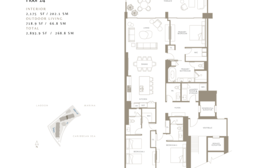 The Sophisticated Waterfront Haven: Unit 1405