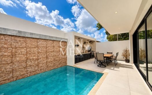 Energy-Efficient Family Residence with Private Pool